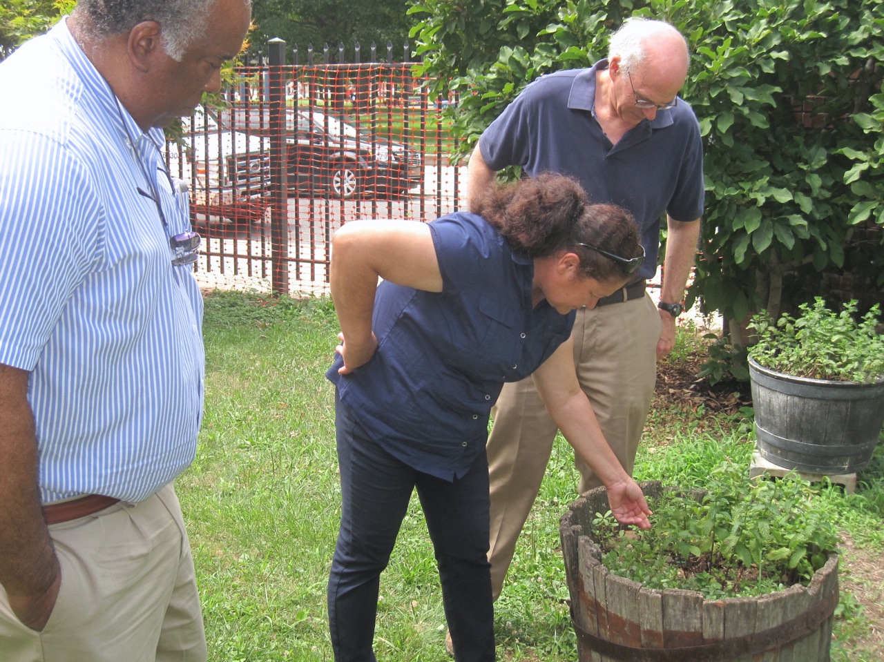 Bill Hale & Barry Washington meeting with Sheila Mercado